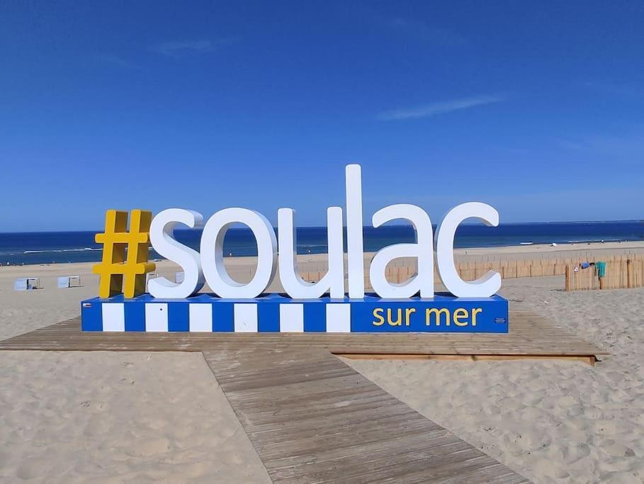 Maison 3 Chambres Avec Piscine Proche Plage Soulac-sur-Mer Exterior foto